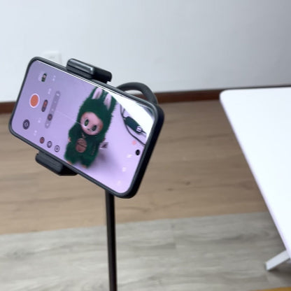 63 Inch Gooseneck Phone Tripod Adjustable with 360° Flexible Neck & Universal Phone Holder, Portable Camera Stand for Content Creators