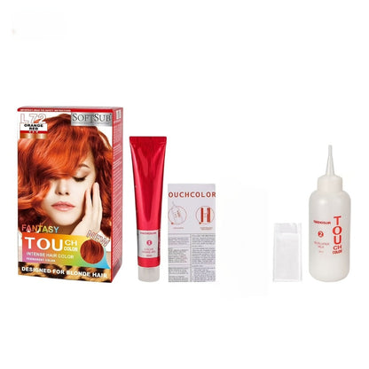 Permanent Hair Dye 20 Vivid Colors Bright Color for Home Use, Easy Application Full Coverage