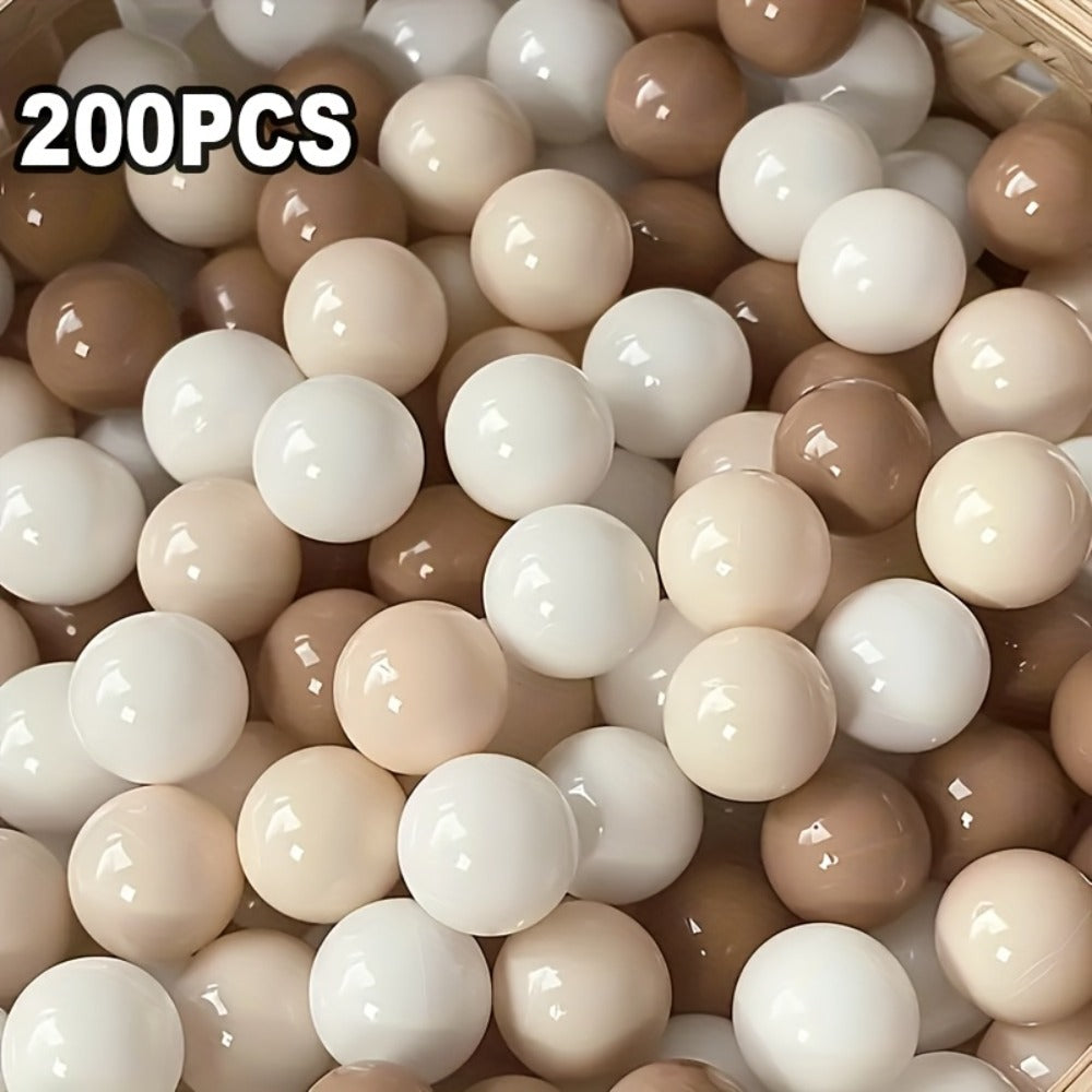 Ball Pit Balls 100/200 Pcs for Babies Toddlers PE Colorful Ocean Play Balls with the Listed Color, Size or Set Options for Everyday Use