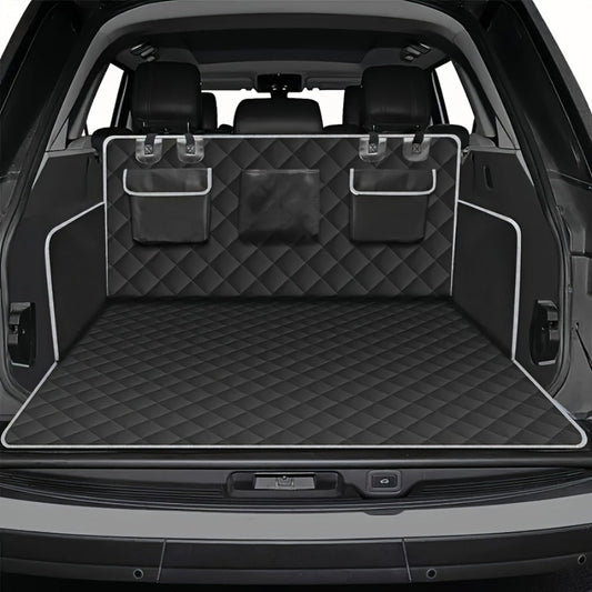 Car Trunk Mat with Storage Bag, Anti-Slip Pet Cargo Pad & Vehicle Trunk Protection Liner, Waterproof Non-Slip Bottom