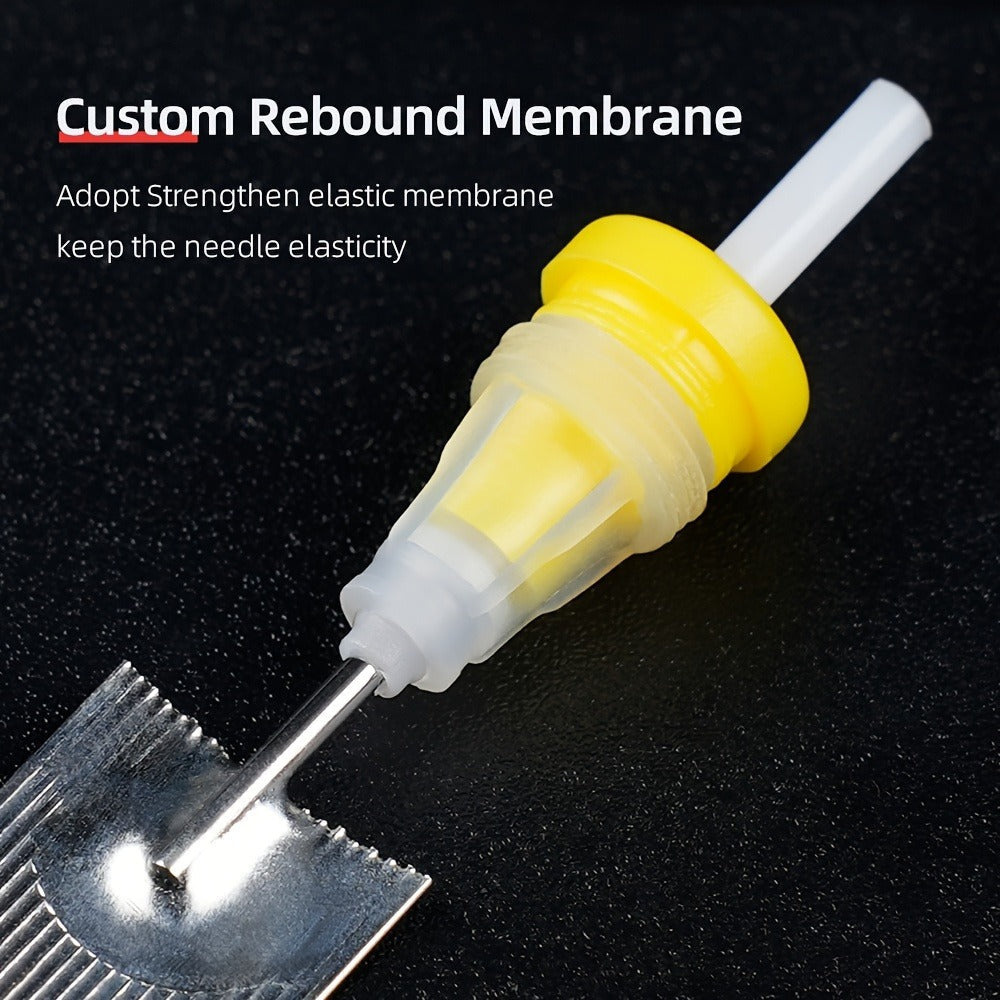 Tattoo Cartridge Needles with Aurora II Label, 10-Pack Curved Magnum Choices from 1229CM to 1249CM