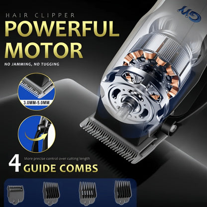 Hair Grooming Kit for Men - Electric Hair Clipper Set with Digital LCD Display, USB Rechargeable