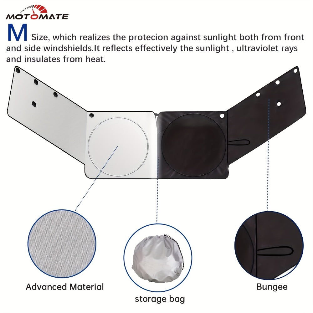 Windshield Sun Shade Universal Front & Side Window Cover UV Heat Block Privacy Protection – Upgraded 2026 Design Large Size Summer Car