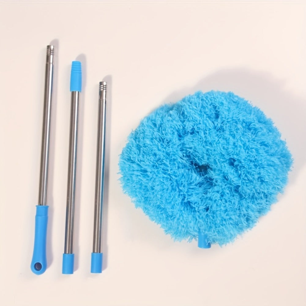 Ceiling Fan Cleaner Brush with Extension Rod – Detachable Washable Ultra-Fine Microfiber Duster for High Ceilings, Fans, Furniture & Cars