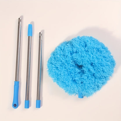 Ceiling Fan Cleaner Brush with Extension Rod – Detachable Washable Ultra-Fine Microfiber Duster for High Ceilings, Fans, Furniture & Cars