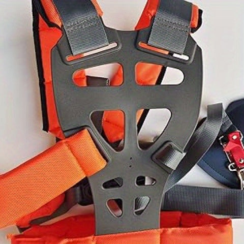 Trimmer Harness Double Shoulder for Garden, Patio and Yard Use, with the Listed Configuration