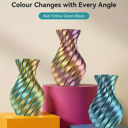 3D Printer Filament SUNLU Four-Color PLA+ 1.75mm Glossy Spool with Four Colorways and 8.82lb Bundle Option