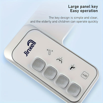Bidet Attachment for Toilet Ultra-Slim, Non-Electric Cold Water Sprayer, Retractable Self-Cleaning Nozzle