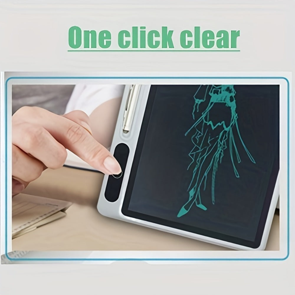 LCD Writing Tablet with Case 10.1 Inch, Electronic Handwriting Pad Doodle Board for Adults Kids Home School & Office