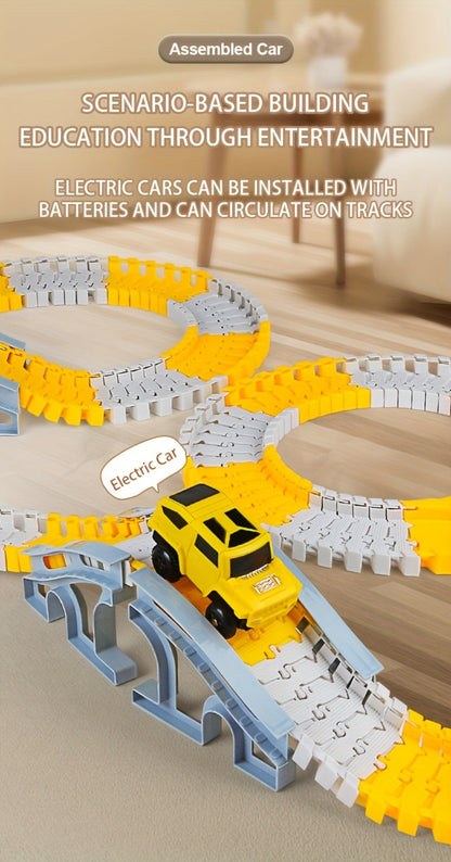 Roller Coaster Track Set 467pcs for Kids Ages 3 4 5 6 7 8 with the Listed Color, Size or Set Options for Everyday Use