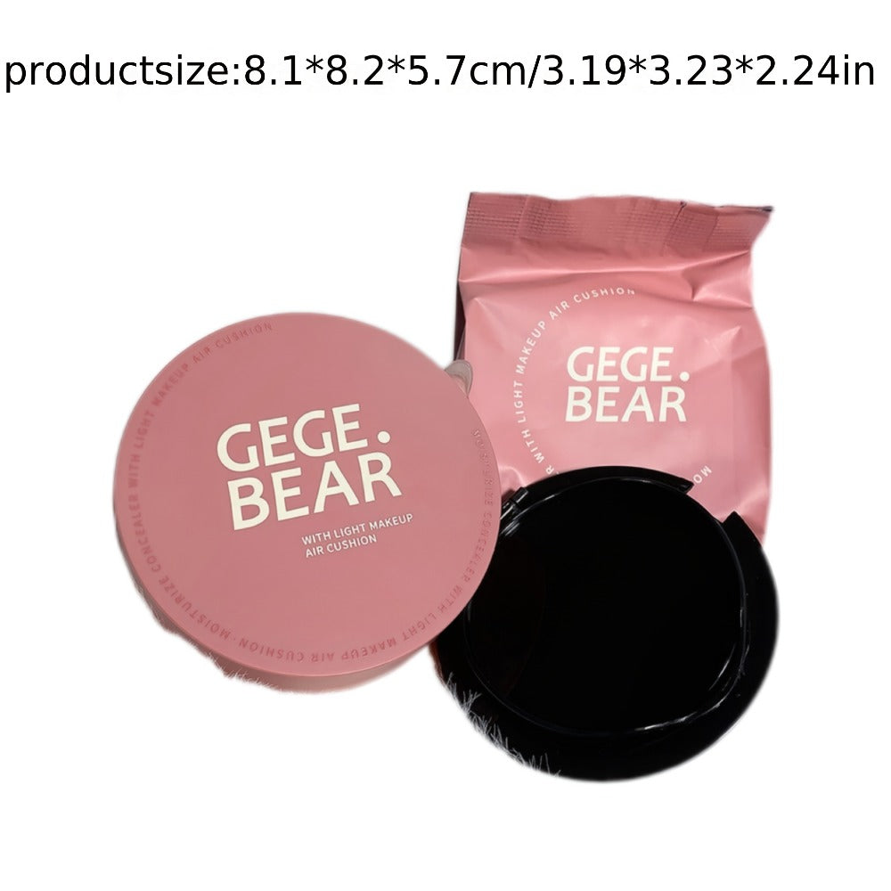 Oil Control Cushion BB Foundation with Replacement Core, Waterproof Sweatproof Invisible Pore Coverage