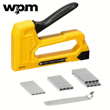 Staple Gun with Staples 1600pcs, Light Duty Upholstery Staple Gun Kit with JT21 Staples 1/4 5/16 3/8 inch & Staple Remover