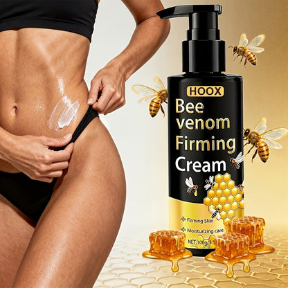 Bee Venom Firming Cream 100g for Face Neck Abdomen & Body – Moisturizing Anti-Aging Skin Tightening Cream for Sagging Loose Skin Smoother