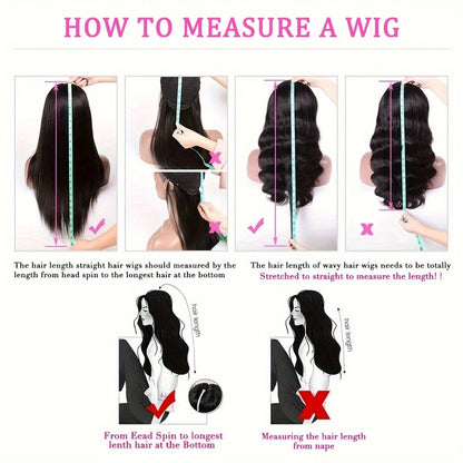 Put On and Go Wig 6x4.5 HD Lace Human Hair Straight 250% Density Glueless Pre-Plucked Pre-Cut Pre-Bleached Knots Long Straight Wig for Women