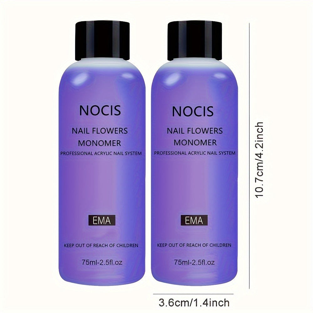 Odorless Acrylic Liquid Monomer Bulk Pack for Home and Salon Manicures, with the Listed Configuration