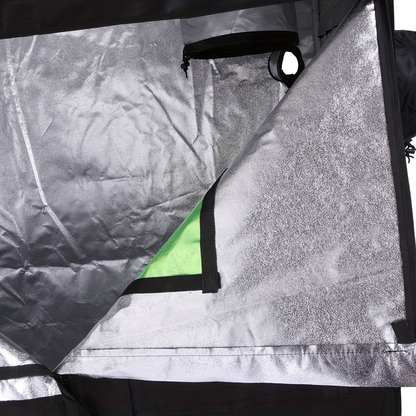 Grow Tent 120x60x180cm Hydroponic Indoor Plant Tent Dismountable with Observation Window, Black