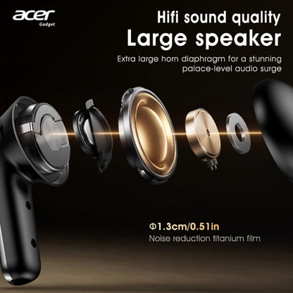 Wireless Earbuds Acer Mini Bluetooth 5.4 with Touch Controls, Call Noise Reduction Mic and Three Colors