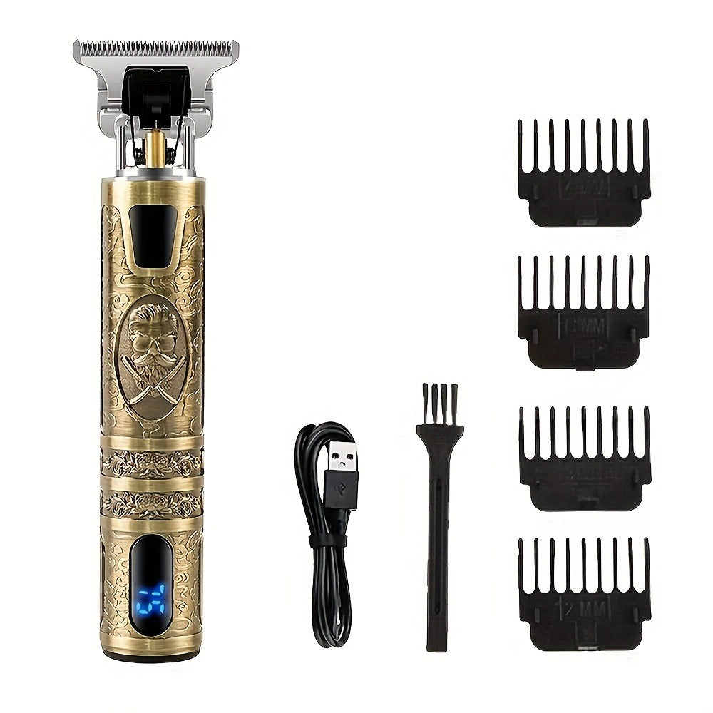 Hair Clipper WEEME One-, Two- or Three-Piece Grooming Sets with LCD Displays, USB Charging and Four Options