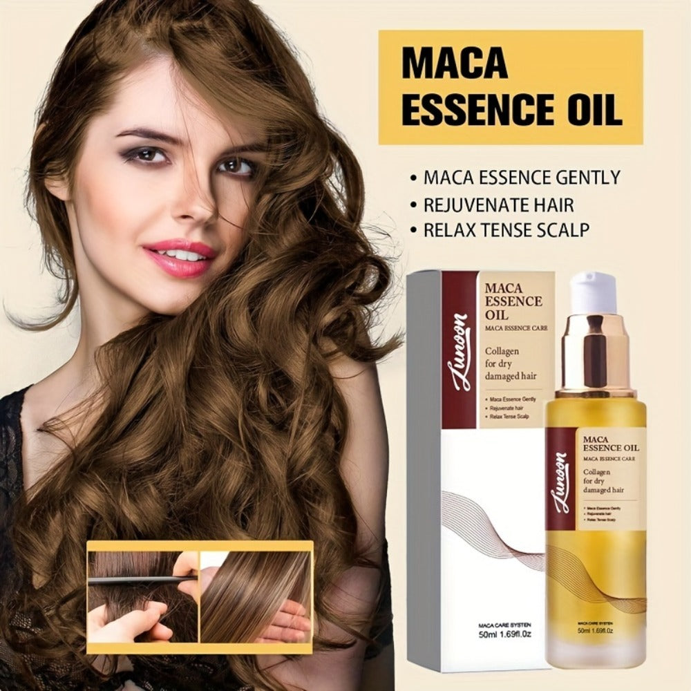 Argan Oil Hair Mask Deep Conditioning Treatment with Collagen | Cold Press Moroccan Oil for Dry Frizzy Curly Fine Hair | Long-Lasting