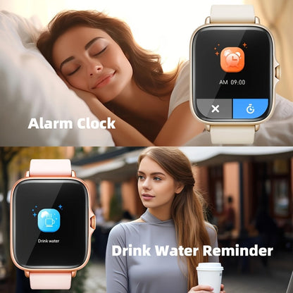 Smartwatch with Calling, Heart Rate and Sleep Displays, Sport Modes and Magnetic Charging for Daily Wear