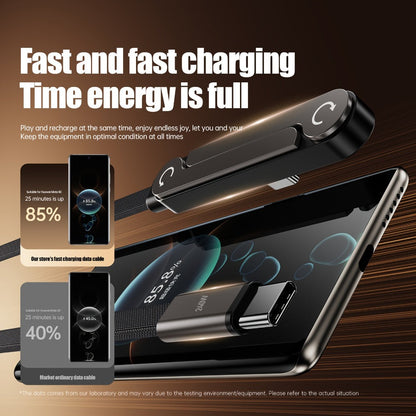USB-C to USB-C Fast Charging Cable & Adapter, Compatible with iPhone 15 16 17 Pro Max, Samsung Galaxy S24 S23