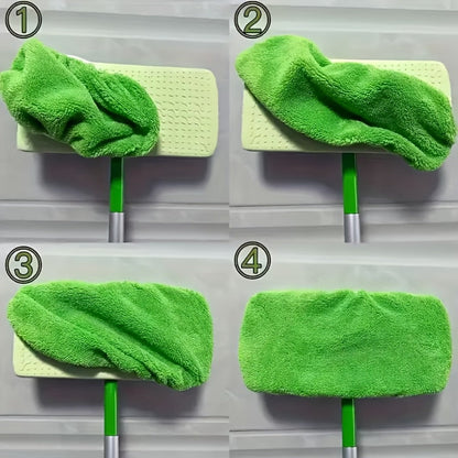 Microfiber Mop Pads 15-Pack Compatible with Swiffer Sweeper Reusable Washable Wet Dry Mopping Cloths Refill Pads for Hardwood Vinyl Tile