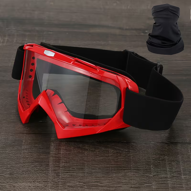 Thirty-Style NAFEIB Ski Goggle and Matching Headwear Set with Mirrored, Clear, Silver and Gray Lens Options