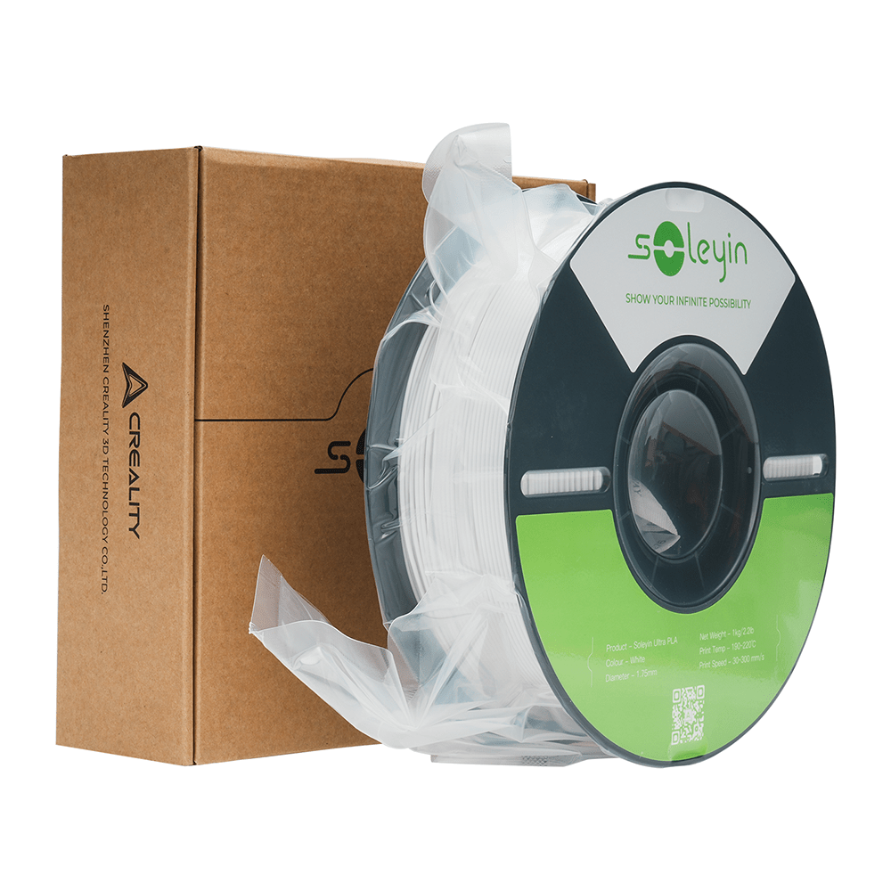 3D Printer Filament Soeyin PLA 1.75mm 1kg Open-Rim Spool in Almond Purple, Strawberry Milk or Grey