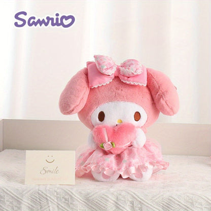 Kawaii Sanrio Plush Toy 12 Inch, Hello Kitty Kuromi My Melody Stuffed Animal Doll for Girls Kids Teens