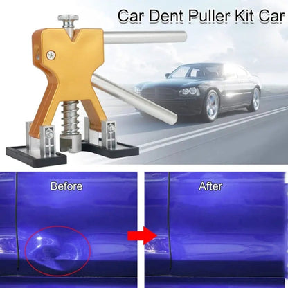 PDR Paintless Dent Repair Kit 21pcs – Car Dent Puller with Hot Glue Gun, Bridge Puller & Suction Tabs, DIY Auto Body Dent Removal Tool Set
