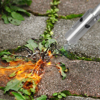 Propane Weed Torch Self Igniting, Garden Ice Melt Fire Starter Burner for Garden, Patio and Yard Use
