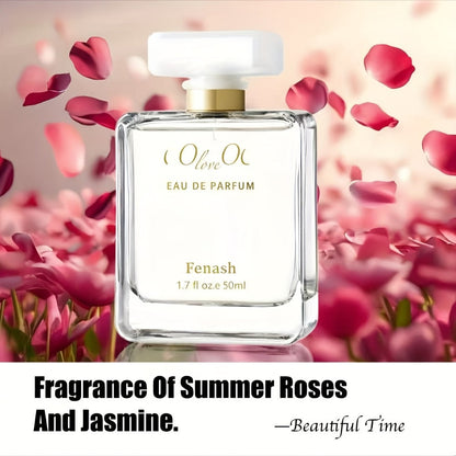 Eau de Parfum Women Floral Scent Bergamot Jasmine Rose Musk Citrus Floral Spray 160g Daily Wear Date Night Gift for Her Miss Coo