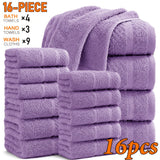 16-Piece Set - Purple