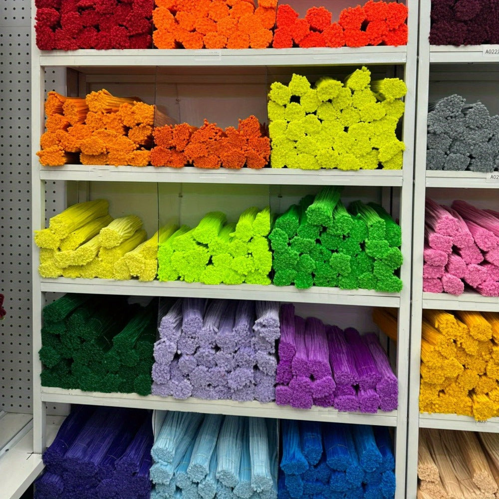 Pipe Cleaners 1020pcs Chenille Stems 20 Colors, Upgraded Thick Fuzzy Sticks with Patterned Rods for Kids Adults Teachers