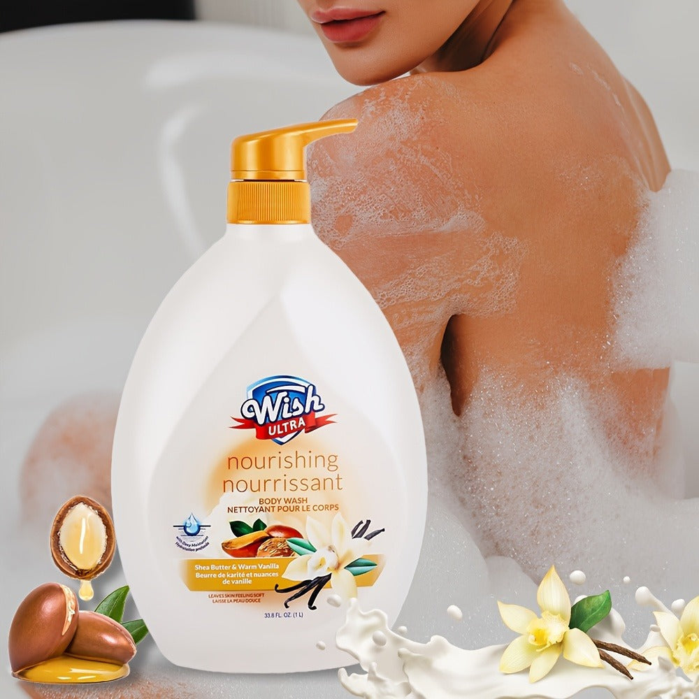 Moisturizing Body Wash 2-Pack 33.8 fl oz Each – Deep Cleansing Shower Gel for Women & Men, Long-Lasting Scent, Hydrating Formula