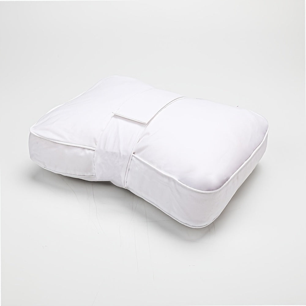 Knee Pillow for Side Sleepers - Memory Foam Leg Pillow with Adjustable Straps for Spine Alignment