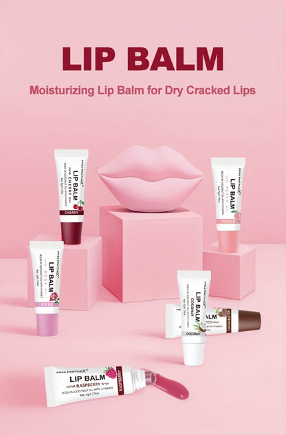 30-Piece Lip Gloss Gift Box Set, 6 Glossy Shades Waterproof Anti-Transfer Liquid Lipstick, High-Shine Lip Color for Women