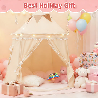Pop-Up Dome Pet Tent in Three Colors with Basic or Mat, Star Lights and Flag Accessory Options