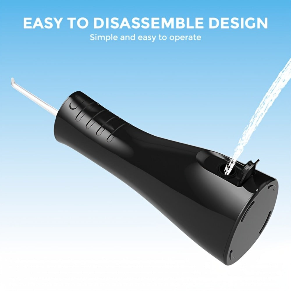Water Flosser SEJOY Cordless Oral Irrigator with 300ml Tank, Five Modes, Five Nozzles, 1800mAh Battery and USB Charging