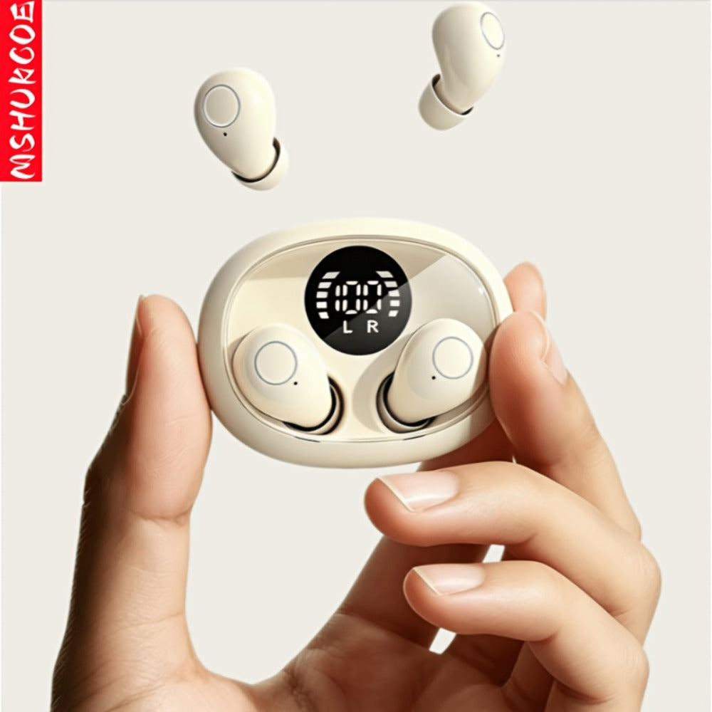 Invisible Sleep Earbuds Bluetooth 5.4 Mini Ultra Compact True Wireless for an Everyday Personal Care Routine