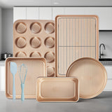 Golden 8pcs