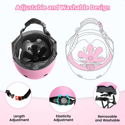 Kids Bike Helmet Adjustable XS Unisex Removable Liner Ventilation Matte with the Listed Color, Size or Set Options for Everyday Use