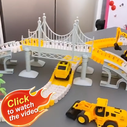Roller Coaster Track Set 467pcs for Kids Ages 3 4 5 6 7 8 with the Listed Color, Size or Set Options for Everyday Use