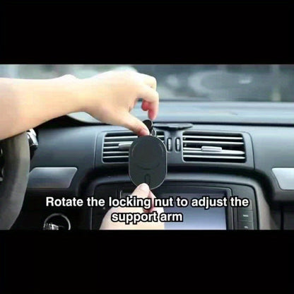 Magnetic Wireless Car Charger Phone Mount 15W Fast Charging – 360° Rotation Air Vent Car Phone Holder Compatible with iPhone 16 / 15 / 14