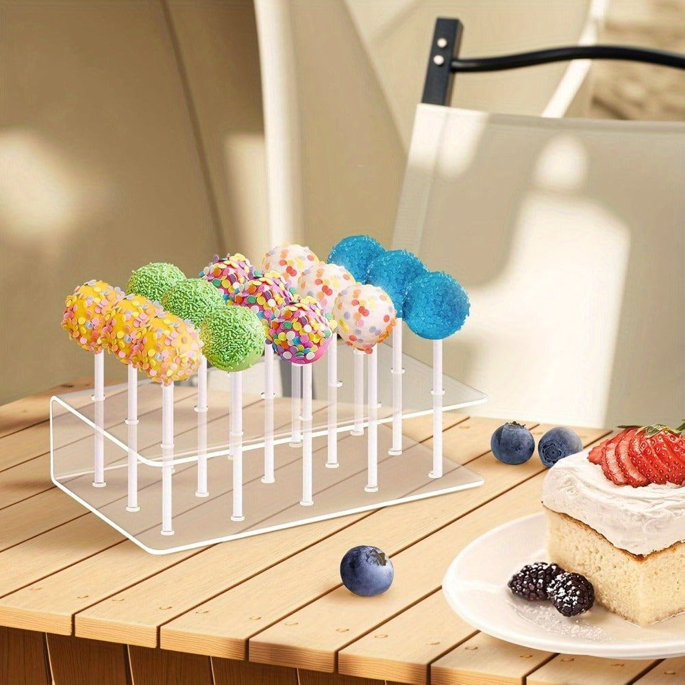 Cake Pop Kit 304pcs Complete Set, Includes Cake Pop Mold, 2 Display Stands, 100 Lollipop Sticks, 100 Treat Bags and 100 Twist Ties