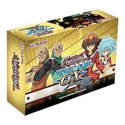 Yu-Gi-Oh! Speed Duel GX Midterm Paradox Mini Box, 100 Cards, 4 Secret Rares, 4 Pre-Built Decks & 2 Game Mats