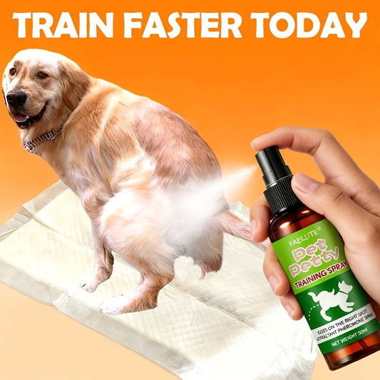 Puppy Potty Training Spray – Pheromone-Inspired Indoor Spot Guidance for Dogs & Cats, Helps Puppies & Kittens Recognize the Right Bathroom