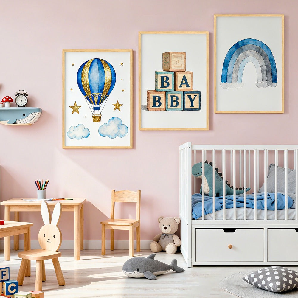 16 x 24-Inch Slide-In Poster Frame with Four Border Colors and Horizontal or Vertical Wall Mounting