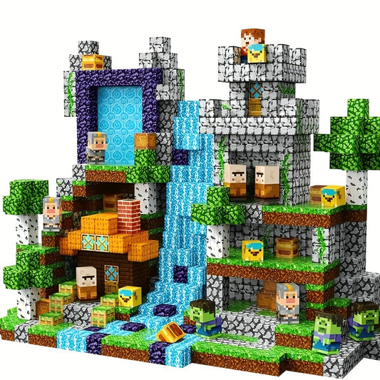Magnetic Tiles Building Blocks for Kids 100PCS 210PCS, ABS Magnetic with the Listed Color, Size or Set Options for Everyday Use