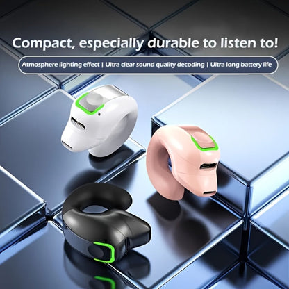 Wireless Earbuds Lightweight In-Ear with Call Noise Reduction, Type-C Charging and Black Color Choice
